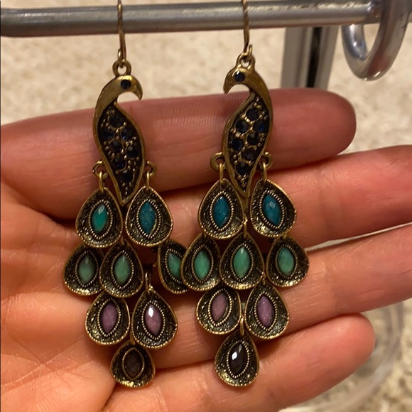 Jewelry - Peacock earrings
